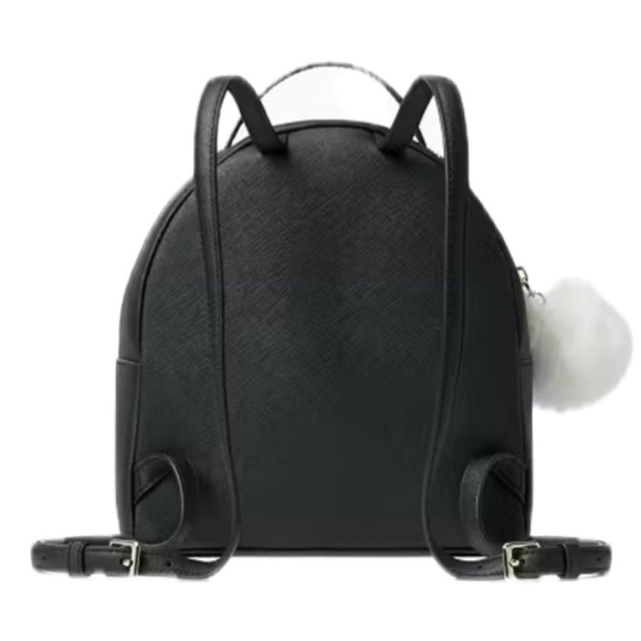 Kate Spade Hop To It Rabbit Sammi Bunny Easter Black Mini Backpack Bag main image 5